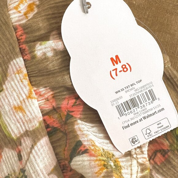 Wonder Nation® Ruffle Top Size 7-8 NEW 🎉Host Pick🎉 - Picture 9 of 9